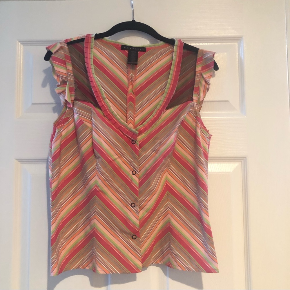 Women’s Sleeveless Parallel Blouse